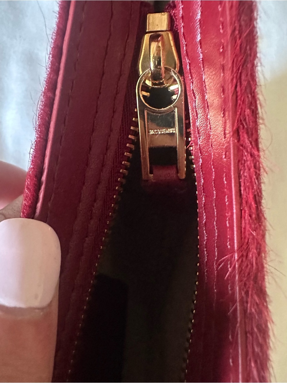 Jacquemus Le Bisou Genuine Calf Hair Shoulder Bag - Picture 5 of 7